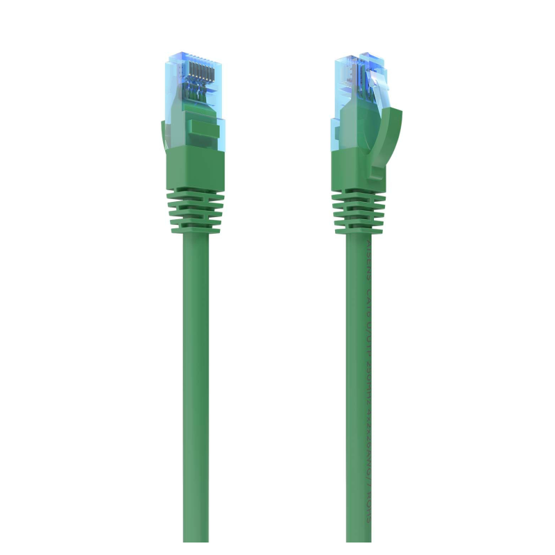 CABLE RED AISENS LATIGUILLO RJ45 CAT-6 UTP AWG26 CCA VERDE 1-5M