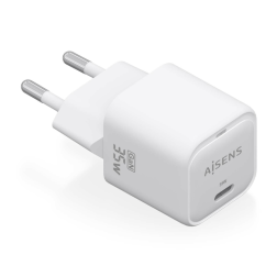 CARGADOR AISENS GAN 35W 1XUSB-C PD3-0 QC4-0 BLANCO