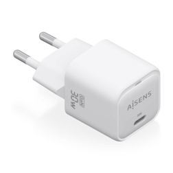 CARGADOR AISENS GAN 30W 1XUSB-C PD3-0 QC4-0 BLANCO