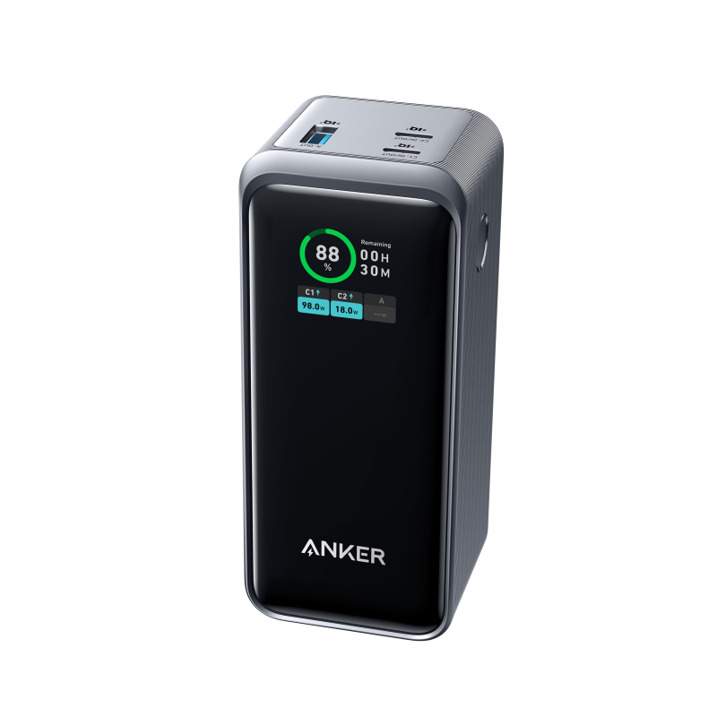 CARGADOR PARED ANKER PRIME 200W 20-000mAh NEGRO