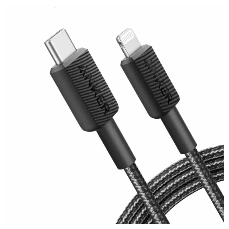 CABLE ANKER 322 USB-C TO LGT CABLE 0-9M TRENZADO