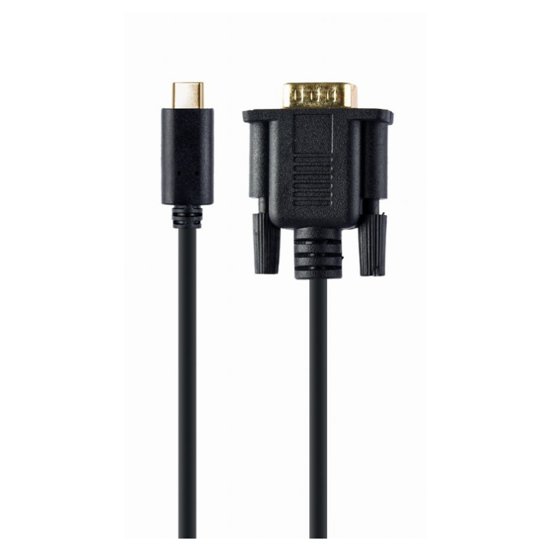 ADAPTADOR USB C A VGA M 2 M NEGRO BLISTER