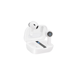 Auriculares Bluetooth TooQ Bender TQBWH-0031W con estuche de carga- Autonomía 4h- Blancos