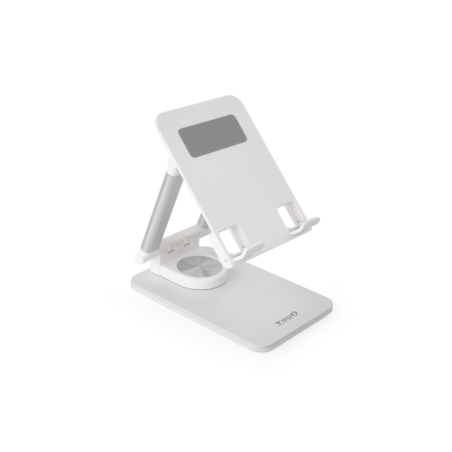 SOPORTE PLEGABLE PARA TABLET HASTA 12-9" BLANCO