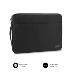 Funda Subblim Urban Laptop Sleeve para Portátiles hasta 15-6"- Negra