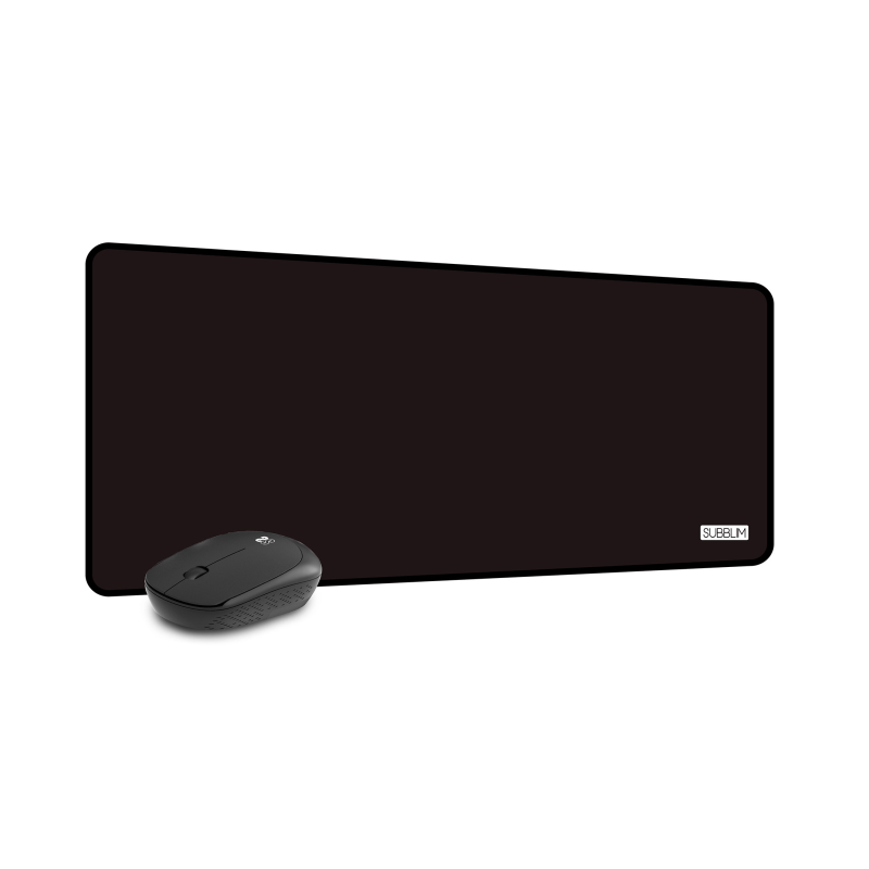 PACK SUBBLIM HARMONY MOUSEPAD XL + WIRELESS MOUSE BLACK