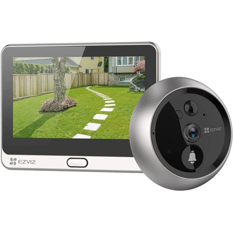 WIRE-FREE PEEPHOLE DOORBELL ORO DP2C EZVIZ