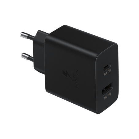 CARGADOR SAMSUNG 35W DUO TA220N NEGRO