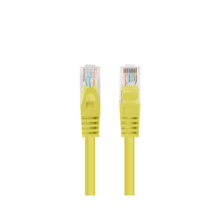 CABLE RED LANBERG LATIGUILLO CAT-6 UTP 7-5M AMARILLO FLUKE PASSED