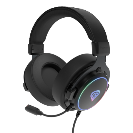 AURICULARES GAMING GENESIS 7-1 USB NEON 764 RGB NEGRO