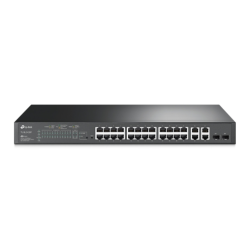 SWITCH TP LINK OMADA TL-SL2428P - L2+, 24xFAST POE+, 2xSFP, 2x1G, 250W