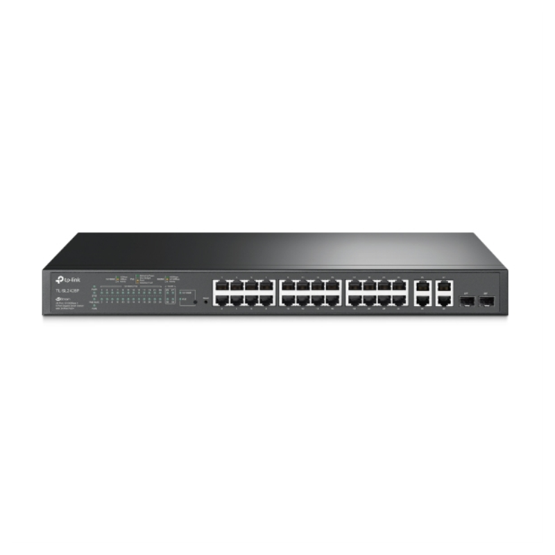 Switch TP-Link TL-SL2428P 28 Puertos- RJ-45 10-100 PoE- SFP