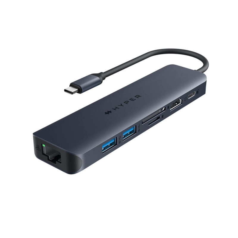 HYPER DRIVE ECOSMART GEN-2 UNIVERSAL USB-C® 7-IN-1 HUB W 100 W PD POWER