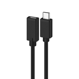 CABLE DE EXTENSION USB 2-0 TIPO-C A TIPO-C DE 1,8 METROS