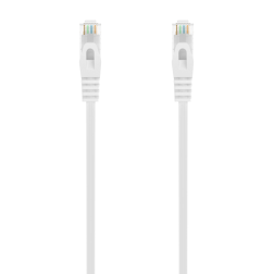 CABLE RED AISENS LATIGUILLO RJ45 LSZH CAT-6A UTP AWG24 30CM BLANCO