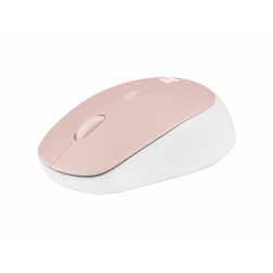 RATON NATEC HARRIER 2 OPTICO INALAMBRICO 1600DPI BLUETOOTH 5-1 ROSA-BLANCO