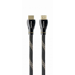 CABLE HDMI 2-1 8K 60HZ GEMBIRD CCBP-HDMI8K-2M PREMIUM TRENZADO ETHERNET 2M NEGRO