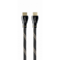 CABLE HDMI 2-1 8K 60HZ GEMBIRD CCBP-HDMI8K-2M PREMIUM TRENZADO ETHERNET 2M NEGRO