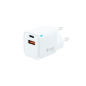 CARGADOR COOLBOX GAN 20W USB-C-USB-A PARED