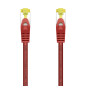 CABLE RED AISENS LATIGUILLO RJ45 LSZH CAT-7 SFTP PIMF 0-5M ROJO