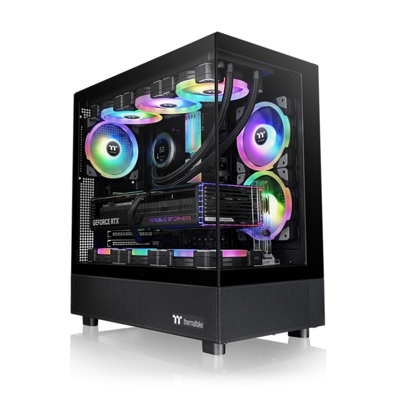 CAJA THERMALTAKE VIEW 270 TG BLACK ATX 2XUSB 3-2 SIN FUENTE NEGRO