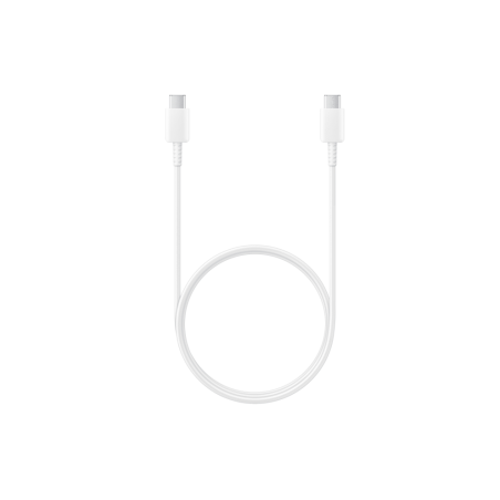 Cable USB 2-0 Tipo-C Samsung EP-DA705BWEGWW- USB Tipo-C Macho - USB Tipo-C Macho- 1m- Blanco