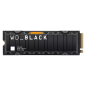 Disco SSD Western Digital WD Black SN850X 1TB- M-2 2280 PCIe 4-0- con Disipador de Calor