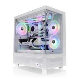 CAJA THERMALTAKE VIEW 270 TG ARGB SNOW ATX 2XUSB 3-2 SIN FUENTE BLANCO