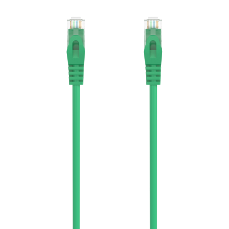 Cable de Red RJ45 AWG24 UTP Aisens A145-0577 Cat-6A- LSZH- 25cm- Verde