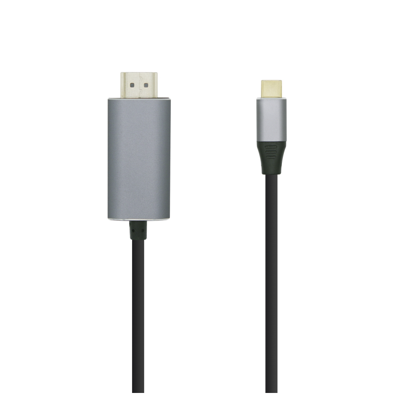 ADAPTADOR USB-C A HDMI 4K 60HZ AISENS 180CM NEGRO