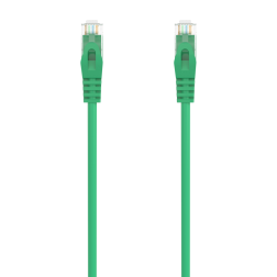 Cable de Red RJ45 AWG24 UTP Aisens A145-0578 Cat-6A- LSZH- 30cm- Verde