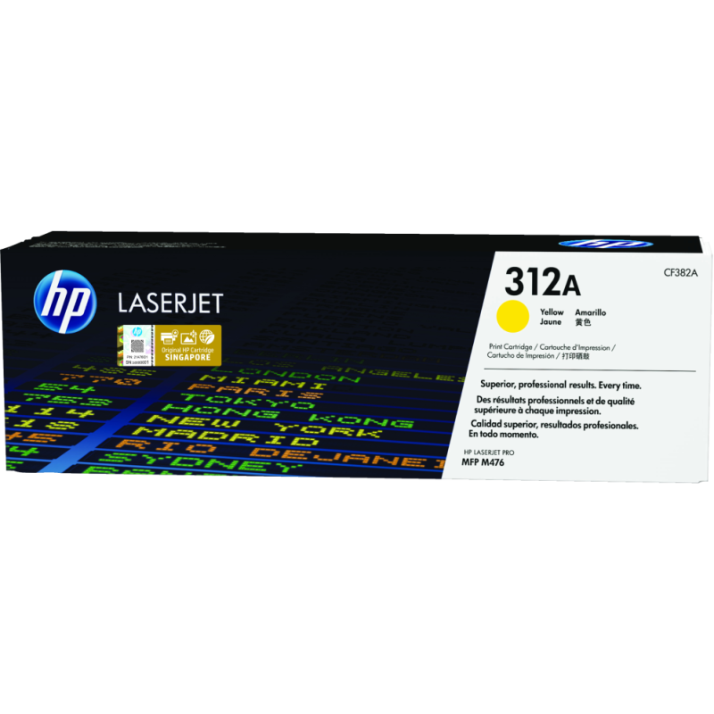 TONER HP 312A AMARILLO