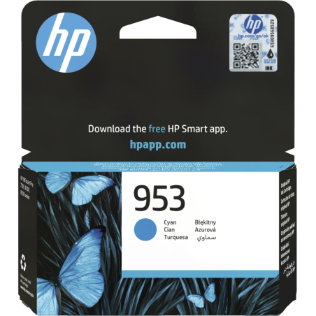 TINTA HP 953 CIAN