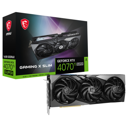 TARJETA GRAFICA MSI RTX 4070TI SUPER 16GB GAMING X SLI