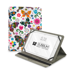 FUNDA TABLET SUBBLIM TRENDY CASE MARIPOSAS 11"