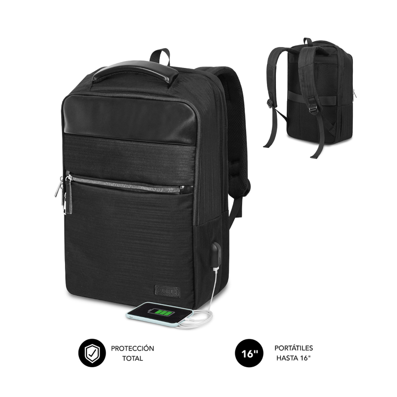 MOCHILA SUBBLIM BUSINESS V2 AP BACKPACK 16" BLACK