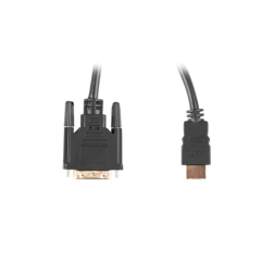 CABLE HDMI LANBERG MACHO-DVI-D 24+1 MACHO 4K DUAL LINK 3M NEGRO