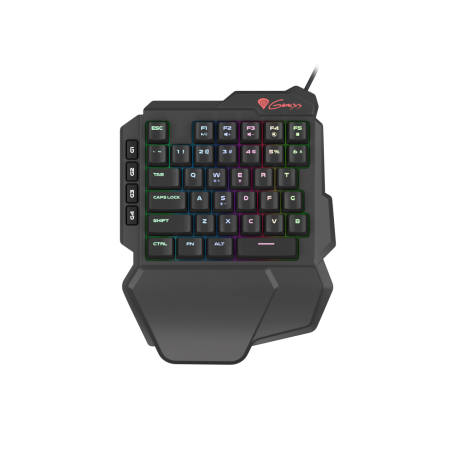 TECLADO KEYPAD GAMING GENESIS THOR 100 RGB MECANICO SWITCH OUTEMU ROJO