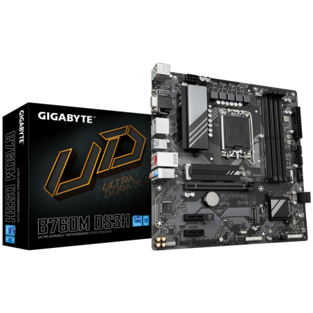 PLACA BASE GIGABYTE 1700 B760M DS3H DDR4 1-0