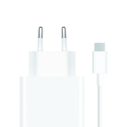 CARGADOR DE PARED XIAOMI TIPO-A 67W + CABLE WHITE