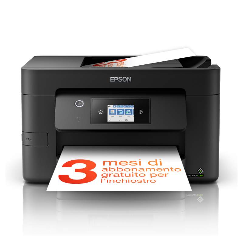 IMPRESORA EPSON WORKFORCE PRO WF 3825DWF 4 EN 1 COLOR TINTA