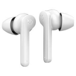 Auriculares Bluetooth Hiditec Vesta con estuche de carga- Autonomía 8h- Blancos