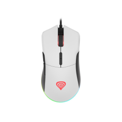 RATON GAMING GENESIS KRYPTON 290 RGB SENSOR OPTICO 6400 DPI BLANCO