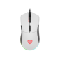 RATON GAMING GENESIS KRYPTON 290 RGB SENSOR OPTICO 6400 DPI BLANCO