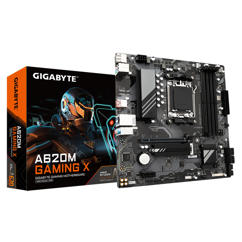 PLACA BASE GIGABYTE A620M GAMING X AM5 MATX 4XDDR5