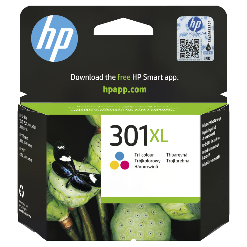 TINTA HP 301XL TRICOLOR