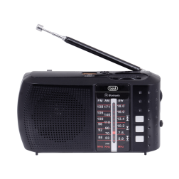 RADIO PORTÁTIL MULTIBANDA BLUETOOTH USB MICRO SD TREVI RA 7F20 BT NEGRO