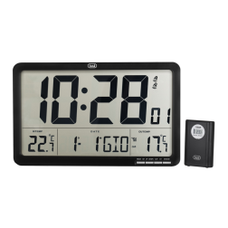 RELOJ DE PARED DIGITAL TREVI RADIOCONTROLADO CON SENSOR EXTERNO OM 3560 RC