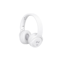 AURICULARES ESTÉREO DIGITAL TREVI CON MICRÓFONO 1,2 M CABLE DJ 601 M BLANCO