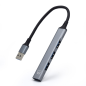 HUB EWENT USB 3-2 GEN 1 USB-A 1 PUERTO USB 3-2 GEN1 + 3 PUERTOS USB 2-0